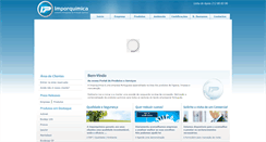 Desktop Screenshot of imporquimica.pt
